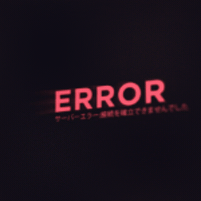Red Error Sign With Red Triangle GIF