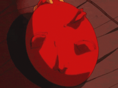 Red Face Screaming Wide Open Mouth GIF