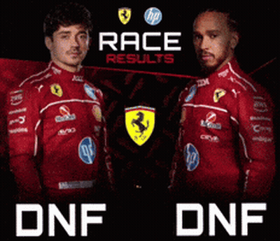 Red Ferrari With Namaste Car GIF