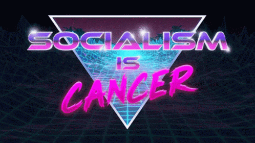 Red Flag Hammer Sickle Star GIF