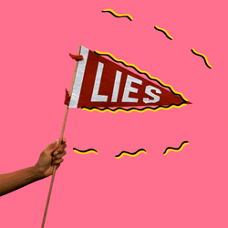 Red Flag Lies GIF