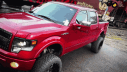 Red Ford Nice Drive GIF