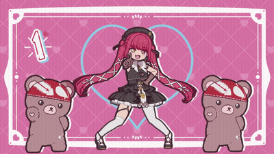 Red Hair Girl Surrounded By Teddy Bears 1 2 3 4 GIF