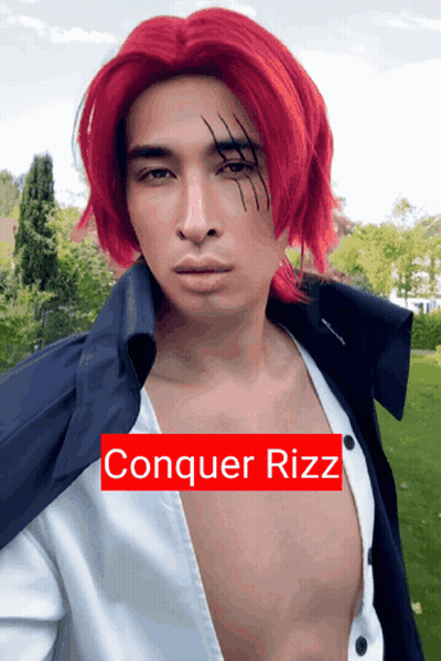 Red Hair Man Conquer Rizz GIF