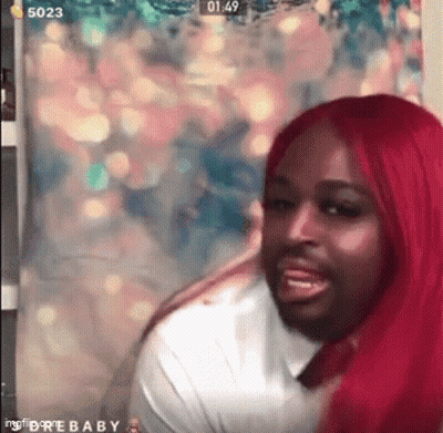 Red Hair Man Making Funny Face GIF