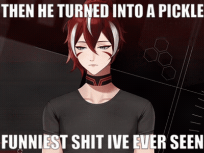 Red Hair Man Turned Into a Pickle