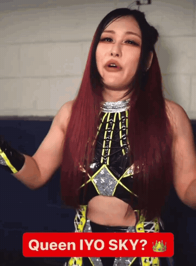 Red Hair Woman By Queen Iyo Sky Sign GIF