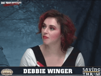Red Hair Woman Debbie Winger On Screen GIF