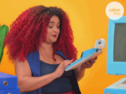 Red Haired Accountant Smiling GIF