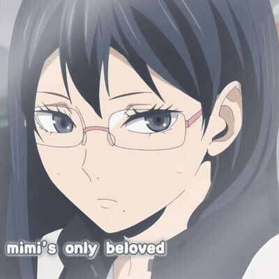 Red-Haired Anime Character Not Mimis Boyfriend GIF