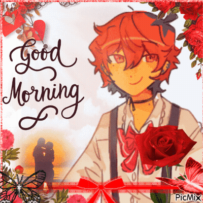 Red Haired Boy Good Morning GIF