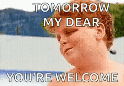 Red Haired Boy Says Welcome GIF