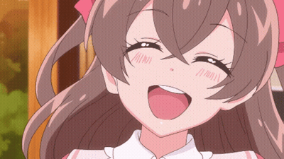 Red-Haired Cartoon Character Saying Giggles GIF