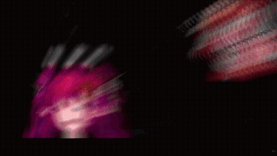 Red Haired Girl Peeking Behind I And CK GIF