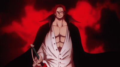 Red-Haired Man Holding Sword GIF
