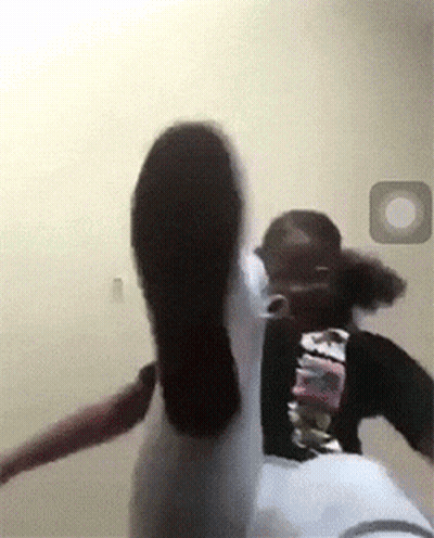 Red-Haired Man In White Shirt Bathroom Mouth Open GIF