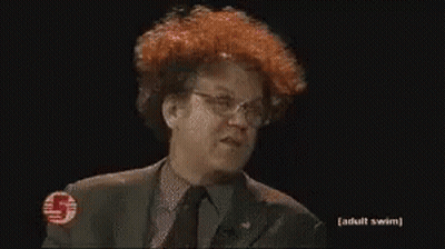 Red-Haired Man Making Funny Face GIF