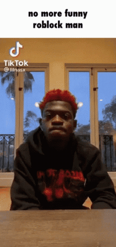 Red-Haired Man No More Funny Roblock Man GIF