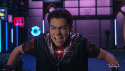 Red-Haired Man With Disney Logo GIF