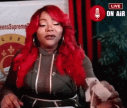 Red Haired Woman Allegedly Sign GIF