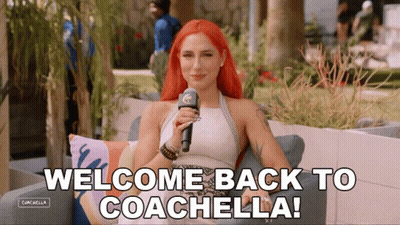 Red Haired Woman Holding Microphone GIF