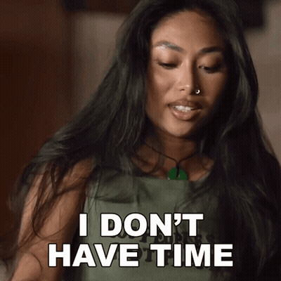 Red Haired Woman Laughing At Shut Up Sign GIF