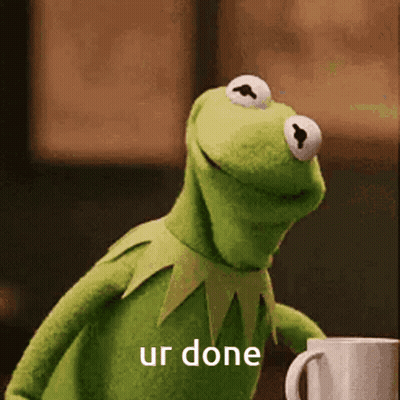 Red Haired Woman Saying You're Done GIF