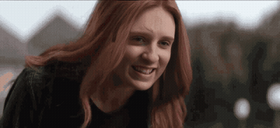 Red-Haired Woman Smiling GIF