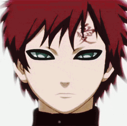 Red Head Gaara Naruto Anime GIF