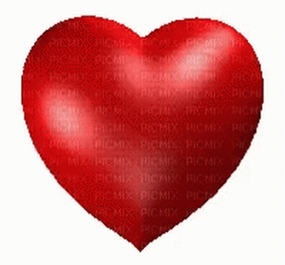 Red Heart Floating GIF