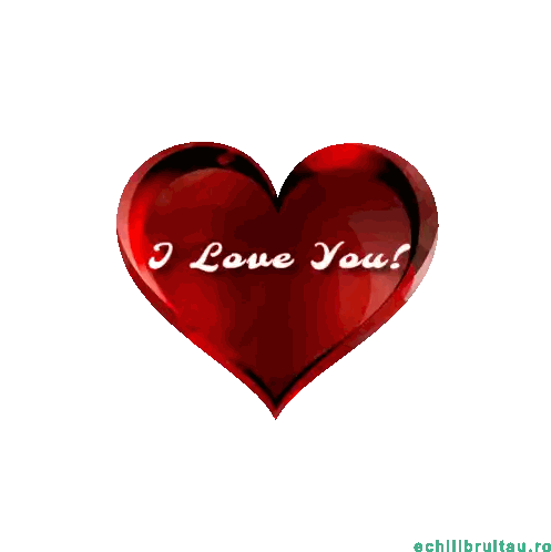 Red Heart Saying I Love You Sticker