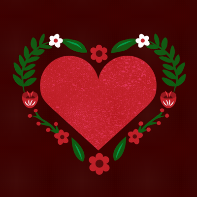 Red Heart Saying I Love You Mom GIF