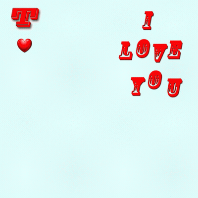 Red Heart Saying I Love You GIF