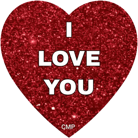 Red Heart Saying I Love You Sticker