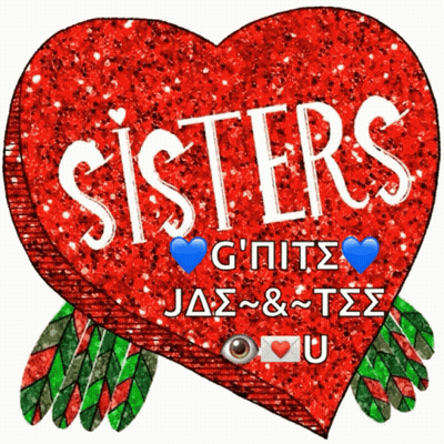 Red Heart Sisters GIF