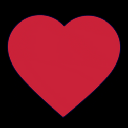 Red Heart Tunnel Beating GIF