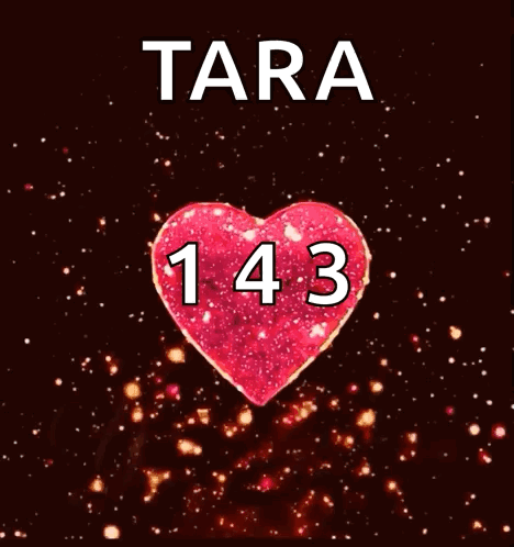 Red Heart With 143 GIF