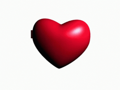 Red Heart With Hammer And Gear GIF