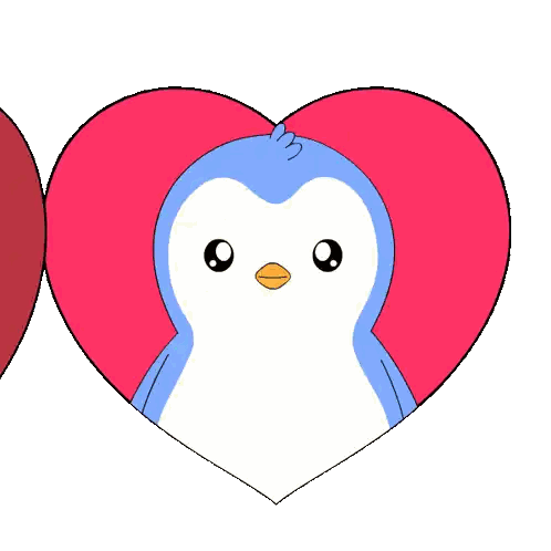 Red Heart With Happy Heart Sticker