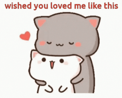 Red Hearts Falling Baby Thank You I Meant Nothing To You GIF