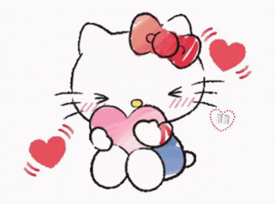 Red Hearts Floating Te Amo In Gold GIF