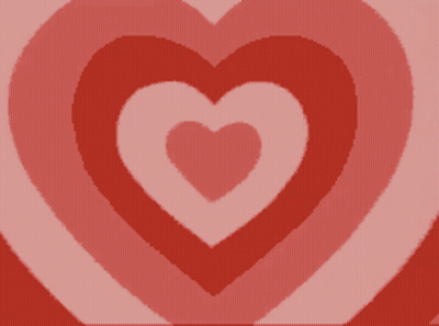 Red Hearts Seamless Pattern GIF