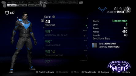 Red Hood Gotham Knights Statistics GIF