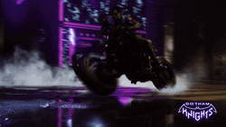 Red Hood Riding Bike Gotham Knights GIF