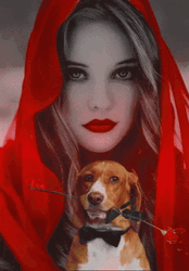 Red Hood Woman GIF