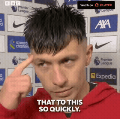 Red Hoodie Pointing To Head Saying That To This So Quickly GIF