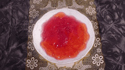 Red Jello Dessert Wiggle GIF