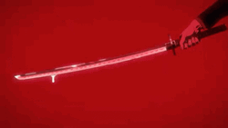 Red Katana Blade