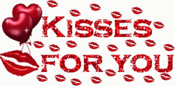 Red Kiss You Marks GIF