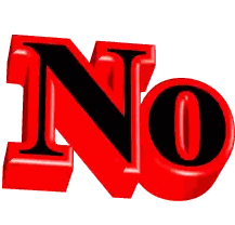 Red Letter N With Black Outline Sticker